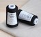 4 x 3000 Yards Serger Thread Spools Black Polyester Sewing Threads Overlock Cone